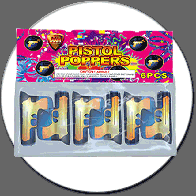 Pistol Poppers Party Confetti